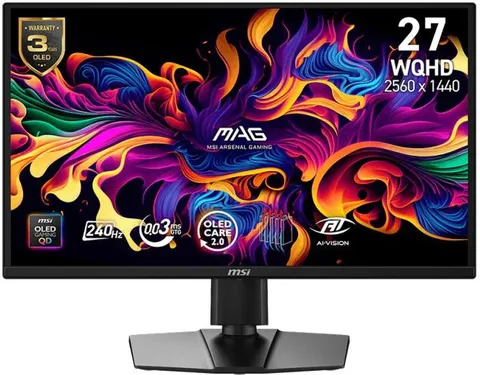 MSI MAG 272QP QD-OLED X24, écran