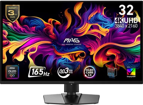 MSI MAG 322UP QD-OLED E16, écran