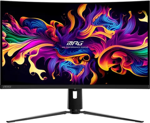 MSI MPG 321CURX QD-OLED, écran