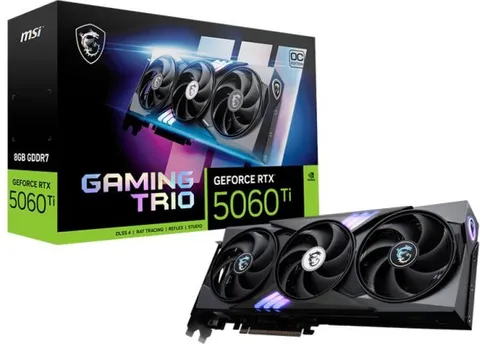 MSI MSI RTX 5060TI 8G GAMING TRIO OC, carte graphique