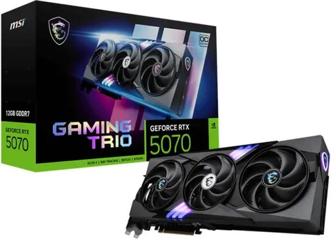 MSI RTX 5070 12G GAMING TRIO OC, carte graphique