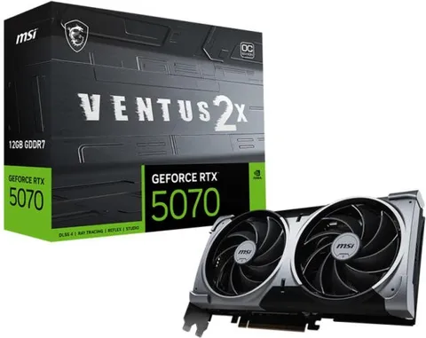 MSI RTX 5070 12G VENTUS 2X OC, carte graphique