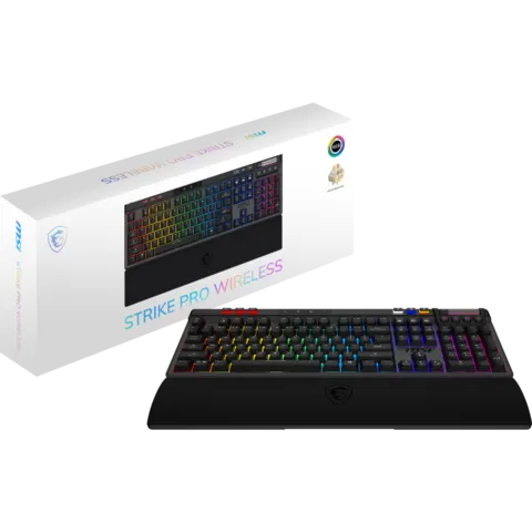 MSI STRIKE PRO W SILENT FR, clavier