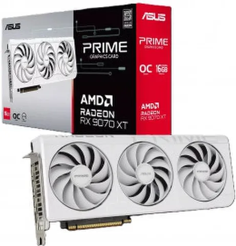 ASUS Prime PRIME-RX9070XT-O16G-WHITE